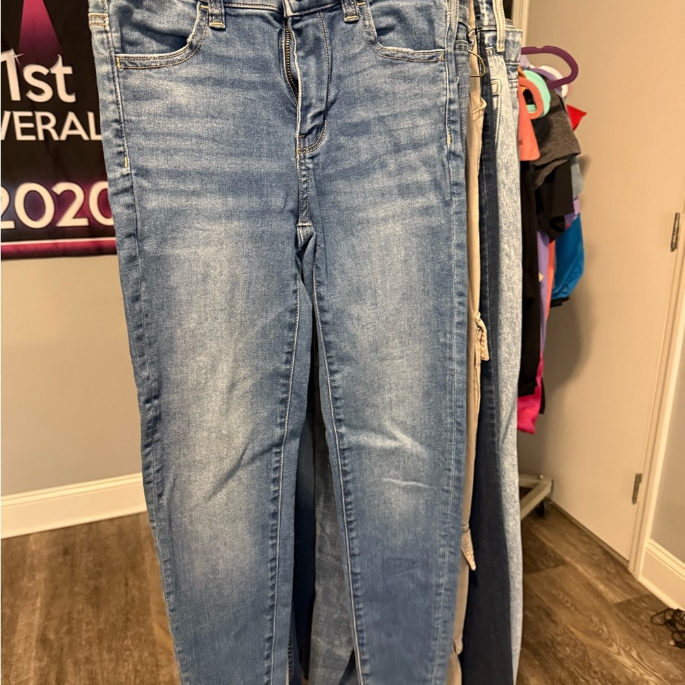 American Eagle Outfitters Blue Skinny Jeans